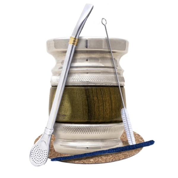 Set di accessori per Yerba Mate: Palo Santo + Bombilla Anillo