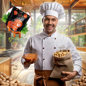 Set 3x Burro di Arachidi in Polvere Nustino