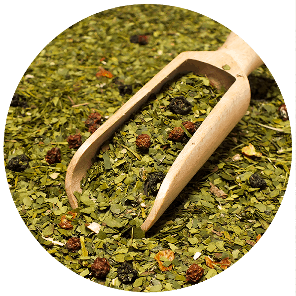 Yerbera – Scatola di latta + Verde Mate Green Frutos del Bosque 0,5 kg