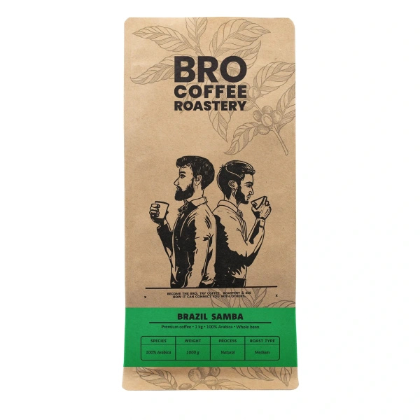 Set di Bro Coffee Roastery Brazil Guaxupe + Brazil Samba 2x1kg (2kg)