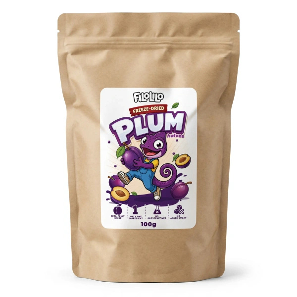 FiloLilo – Prugne liofilizzate (metà) 100 g