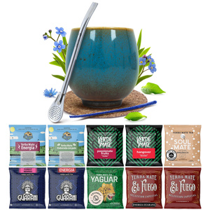 Set di campioni di Yerba Mate 10x50g 500g + accessori