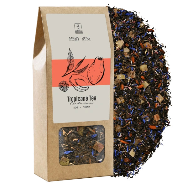 Set regalo di tè sfusi Mary Rose: gusti assortiti 6x50g