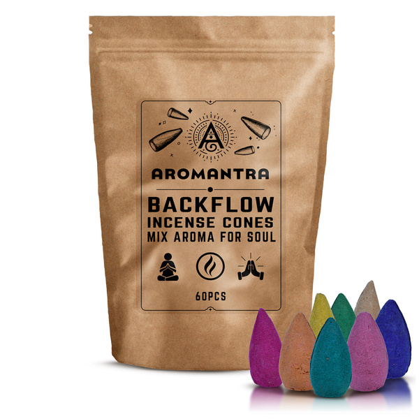 Set: incensi a cono + bruciatore di incenso