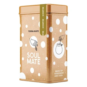 Yerbera – Scatola di latta + Soul Mate Orgánica Siempre 0,5 kg