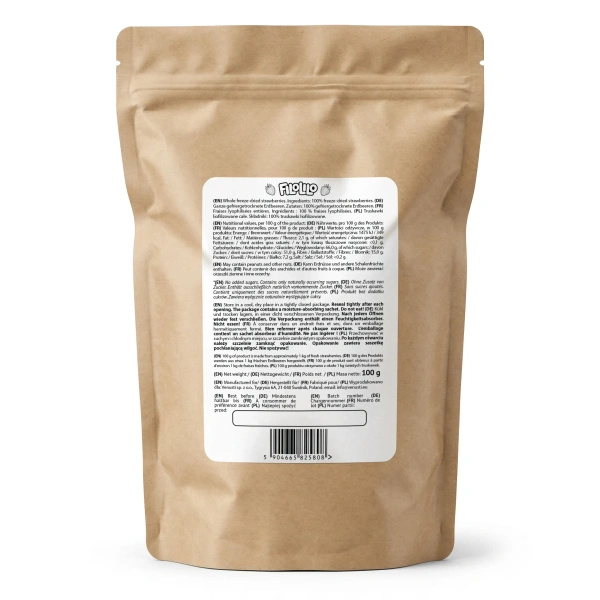 FiloLilo – Fragole liofilizzate (intere) 100 g