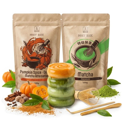 Mary Rose – Orange Matcha Alternative – Pumpkin Spice (in polvere) 100 g
