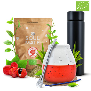 Yerba Soul Mate Energia 500g set + Thermos