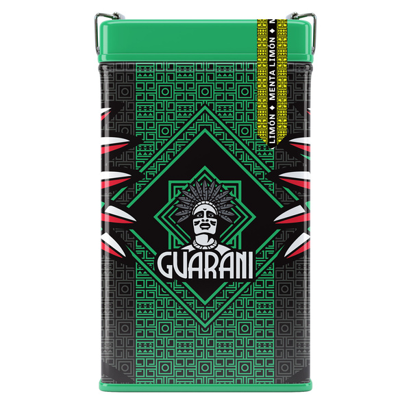 Yerbera – Scatola di latta + Guarani Menta Limón 0,5 kg