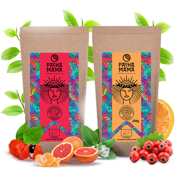 Set iniziale di Guayusa Pachamama 2x250g