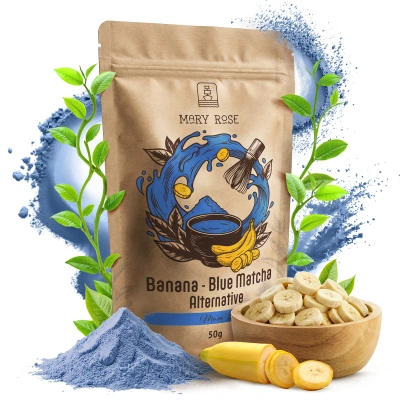Mary Rose – Blue Matcha Alternative – Banana (in polvere) 50 g