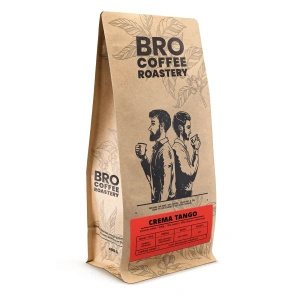 Bro Coffee Roastery – Caffè in grani interi Crema Tango 400 g