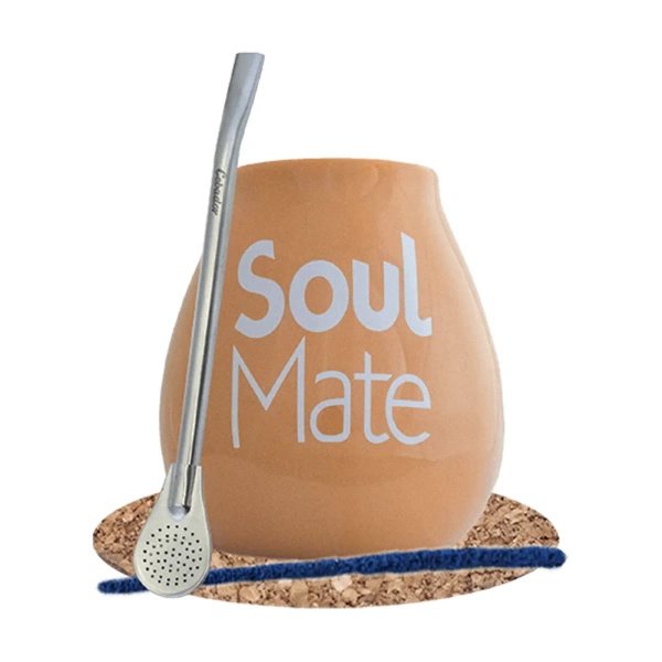 Set di accessori per yerba mate: Tazza + Bombilla