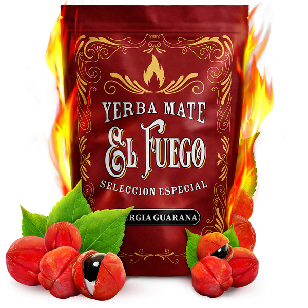 Set regalo di Yerba Mate El Fuego Energia 0,5kg