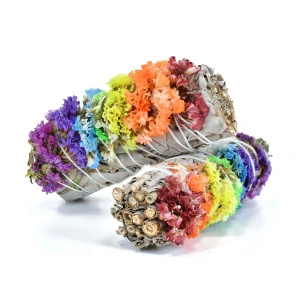 Confezione regalo: Palo Santo 50 g + salvia bianca "Sette Chakra"