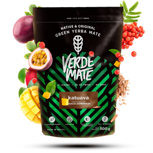 Yerba Verde Mate Katuava Temperamento 1kg set per due persone