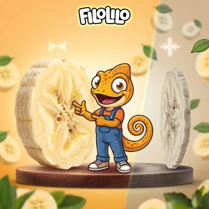 FiloLilo – Banane liofilizzate (fette) 20 g