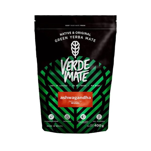 Set di Yerba Mate Verde Mate 400g 0,4kg Yerbomos XL + Tazza di mate + Bombilla
