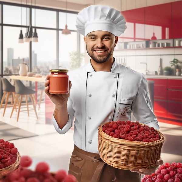Set di burro di arachidi in polvere Nustino: Raspberry + Salted Caramel + Matcha 3x400g