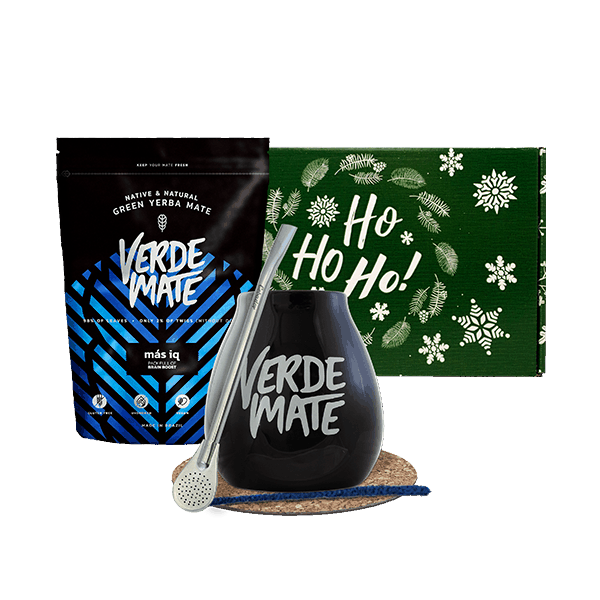 Set regalo di Yerba Verde Mate Mas IQ 0,5kg 