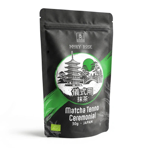 Mary Rose – Tè verde Matcha Tenno giapponese (BIO) Cerimoniale 30 g