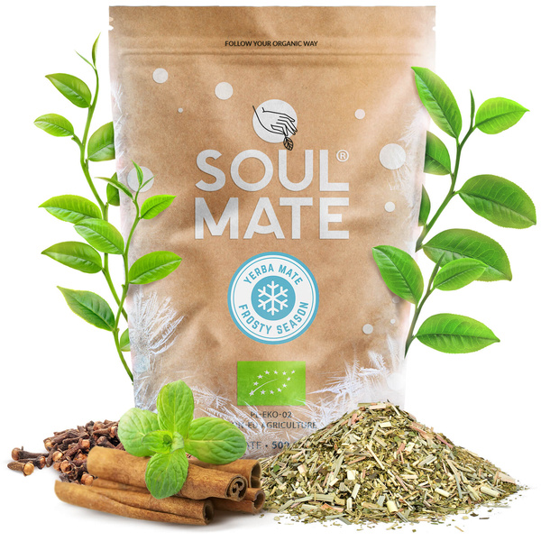 Set regalo invernale di Yerba Mate Soul Mate Frosty Season 0,5kg