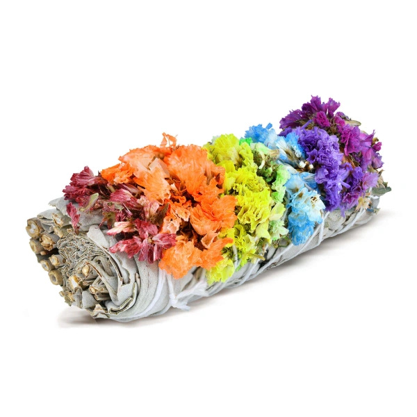 Set regalo esoterico dei 7 chakra: incenso naturale + ciondolo + braccialetto