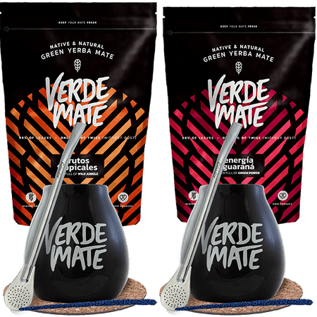 Set tè mate Bombilla Mate Cup per due 1kg