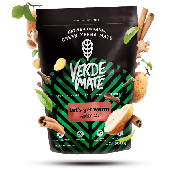 Set regalo invernale di Yerba Mate Verde Mate Let's Get Warm 0,5kg