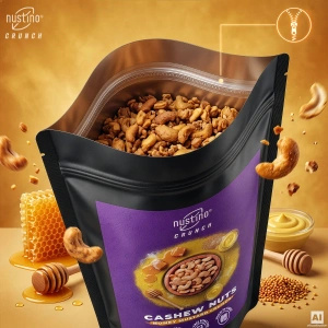 Nustino Crunch – Anacardi tostati – Honey Mustard Crunch 200 g