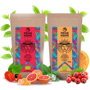Set iniziale di Guayusa Pachamama 2x250g