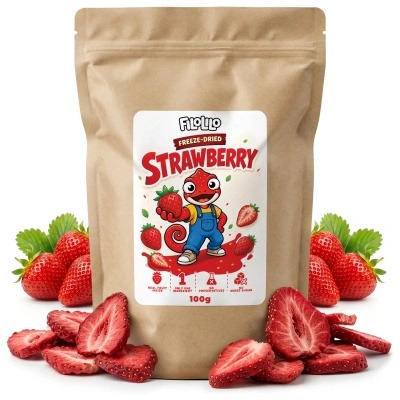 FiloLilo – Fragole liofilizzate (a fette) 100 g