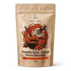 Mary Rose – Orange Matcha Alternative – Pumpkin Spice (in polvere) 100 g
