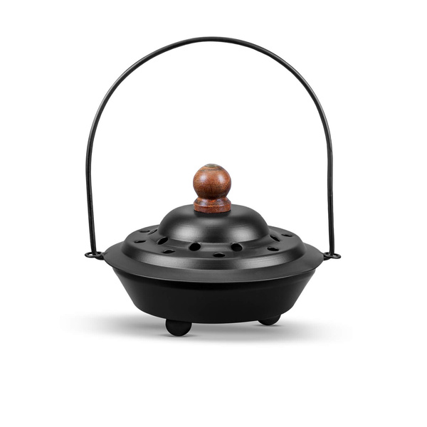 Set di trucioli di palo santo, bruciatore di incenso e carboni di incenso