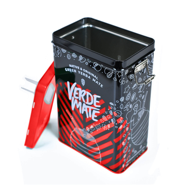 Yerbera – Scatola di latta + Verde Mate Green Energia Organica 0,5 kg