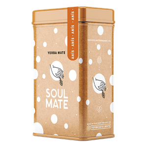 Yerbera – Scatola di latta + Soul Mate Orgánica Anís 0,5 kg