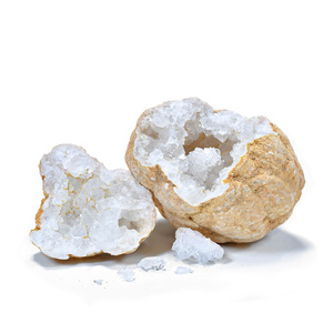 Piccolo cristallo di rocca – Geode di quarzo 1 pz.