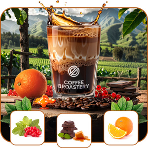 Bro Coffee Roastery - Caffè in grani interi Colombia Medellin Premium 1kg