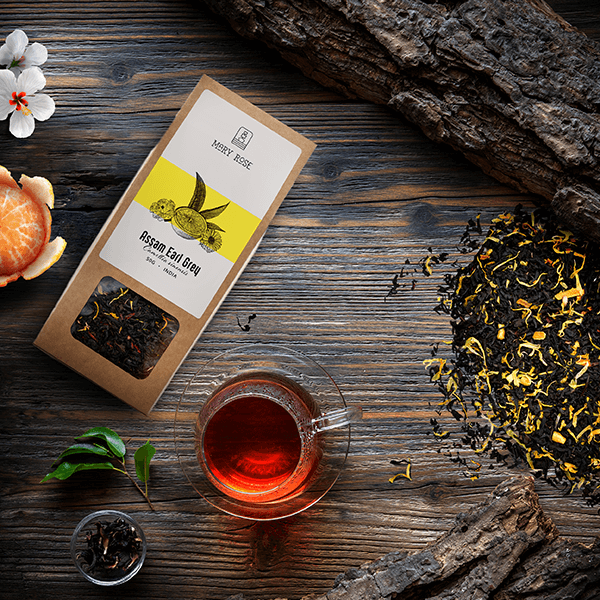 Mary Rose - Tè nero Assam Earl Grey - 50g