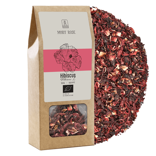 Mary Rose - Ibisco biologico (petali di fiori) 50g 