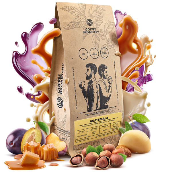 Bro Coffee Roastery - Caffè in grani interi Guatemala Peña Roja Speciality 400 g