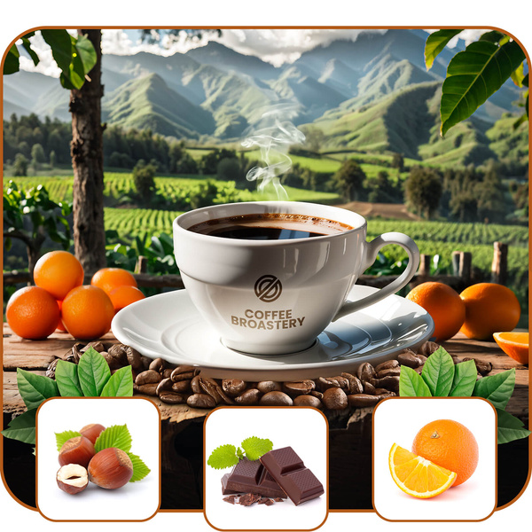 Bro Coffee Roastery - Caffè in grani interi Amico dall'Italia Espresso Roast 1kg
