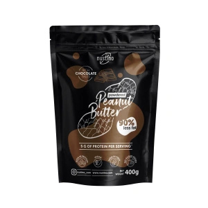 Set di burro di arachidi in polvere Nustino: Classic + Chocolate 2x400g