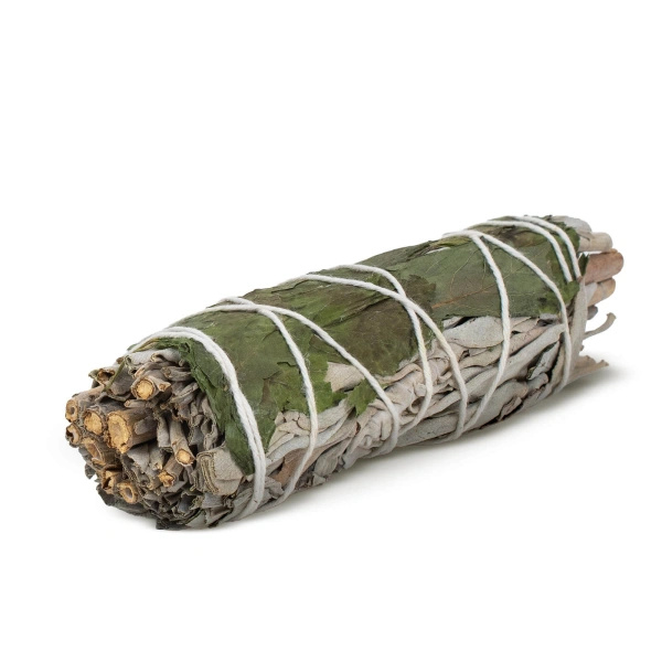 Set regalo esoterico: incenso naturale di salvia bianca + accessori