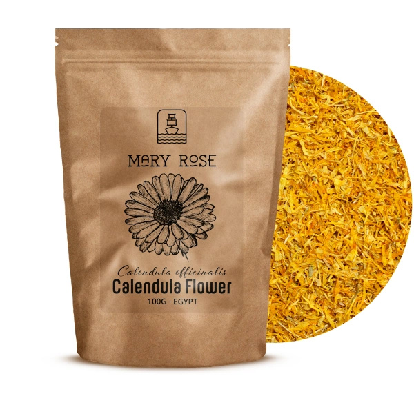 Mary Rose – Calendula 100 g – fiore di calendula (petali)