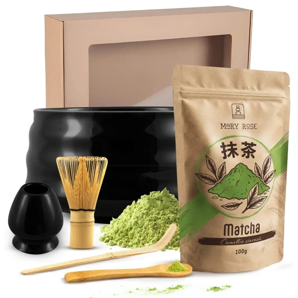 Set regalo per la preparazione del tè Matcha