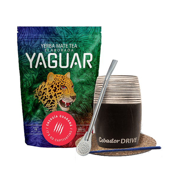 Kit di avviamento alla yerba mate grande 500g matero Drive - Set regalo