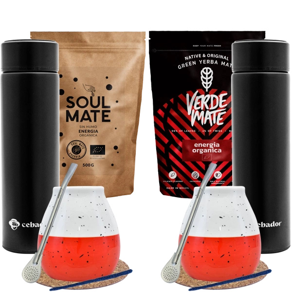 Set di Yerba Mate per due + Thermos