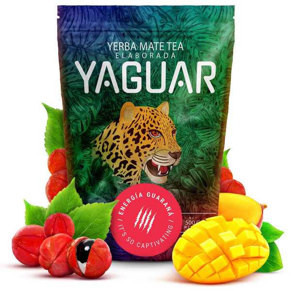 Set regalo di Yerba Mate Yaguar Energia 0,5kg