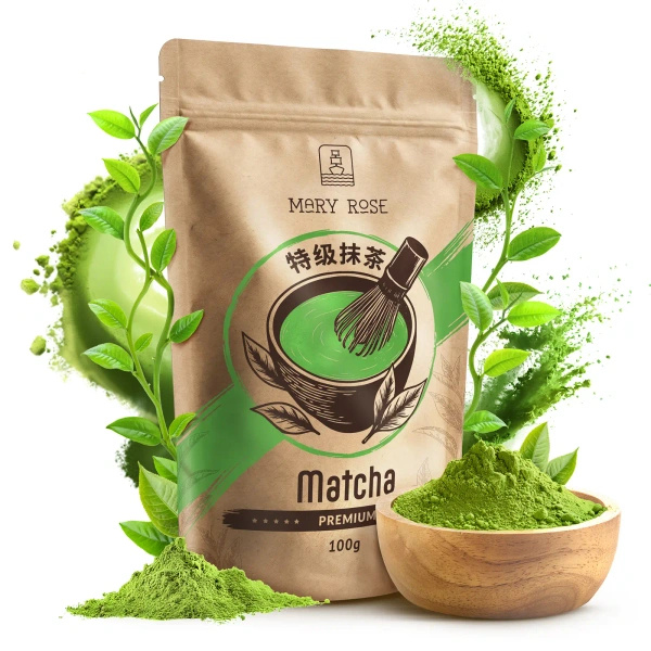 Mary Rose – Tè verde Matcha cinese Premium 100 g